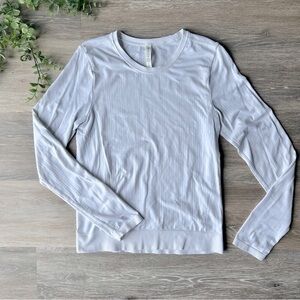 Athleta White In-Motion Seamless Top